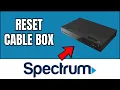 How To Reset Spectrum Cable Box