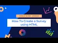 Qoom Workshop - How to Create a Survey Form Online using HTML and CSS