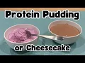 3-Ingredient Keto Cheesecake Pudding High Protein Hack