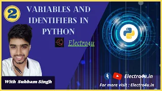 variables in python By subham singh hindi
