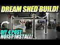 I GOT A FRIGGIN HOIST DIY TUFFLIFT install - The Iron Empire EP 112
