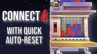 Connect 4 w Ultra Quick Reset in Minecraft Java Tutorial