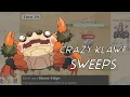 Klawf gets CRAZY SWEEPS in Pokemon Scarlet and Violet Pokemon Showdown PU