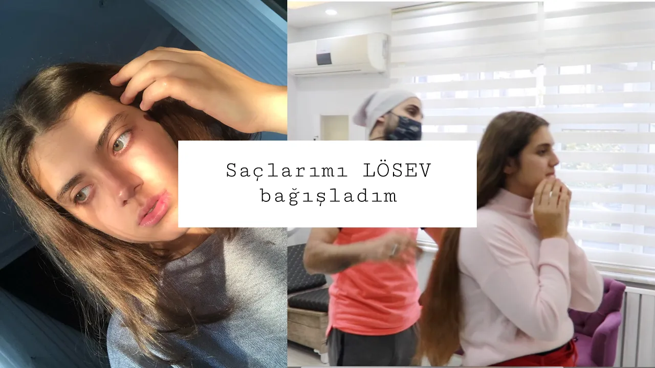 LÖSEV'e saçlarını bağışladılar