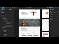 Building a Webflow Website Using MAST CSS Timelapse