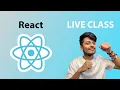 React Live Class Day 8 Job Ready Bootcamp React Tutorial for Beginners in Hindi