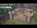 Minecraft - Ultimate Castle Survival Base Tutorial How to Build