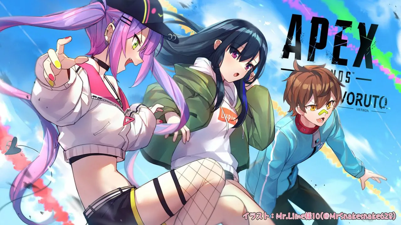 【APEX】#CRカップ　大会当日　#VRTWIN　3分遅延【常闇トワ/ホロライブ】