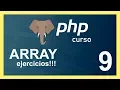 CURSO de PHP 2020 ejemplos con ARRAY