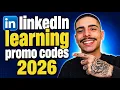 LINKEDIN LEARNING PROMO CODES 2026 LATEST DISCOUNTS AND DEALS