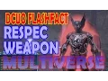 DCUO Respec Weapon