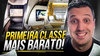 Como voar de primeira classe com milhas