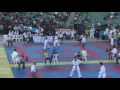 2016 Jr Pan Am 54 Kg Cadet Female Kumite Gabriela Echeverria ECU vs Mariana Echeverri Guerra COL