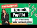 How to Enter Bills Pay Vendors and Avoid Errors in QuickBooks Online