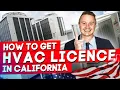 HVAC License in California - how to pass exam easy-peasy
