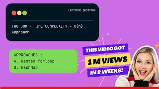 1M Leetcode Two Sum - JAVA Step-by-Step Explanation Code Easy DSA Problem for Beginners