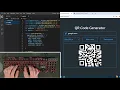 ASMR Programming - QR Code Generator App with JavaScript