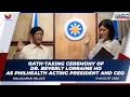 Oath-taking Ceremony of Dr Beverly Lorraine Ho as PhilHealth Acting President and CEO