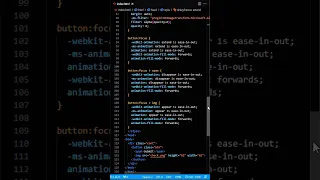 Animated Submit Button with HTML and CSS