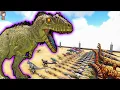 Carcharodontosaurus VS Mod Dinosaurs ARK Mod Battle Ep 350