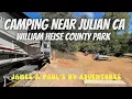 WILLIAM HEISE COUNTY PARK JULIAN CALIFORNIA