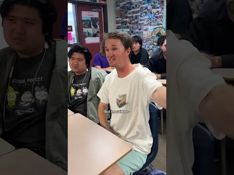 The teacher switched up😭