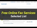 5 Free Online Fax Services Selected List