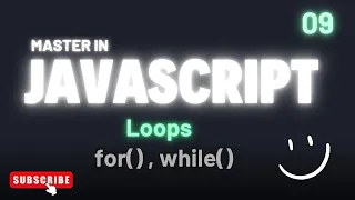 JavaScript Loops in Hindi for while do while for in for of JS Tutorial 2025
