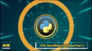 39 Python file handling part 2 how to use w r and a mode using jupyter notebook by Atif Masih