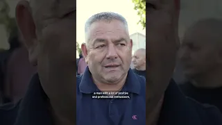 حشود تتجمع لجنازة  جزار البوسنة  دندنها