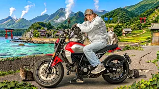 Le Japon abandonné en moto !