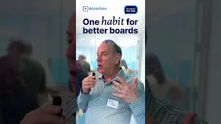 Nonprofit Thought Leader Hot Take - The Habit for Better Nonprofit Boards