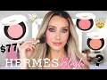 NEW 77 HERMES SILKY POWDER BLUSHES AND BRUSHES REVIEW COMPARISONS