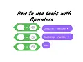 How to use Looks and Operators in Scratch