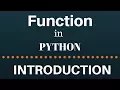 python function introduction