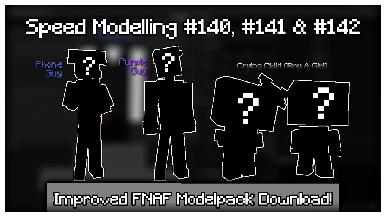 Improved FNAF Modelpack Download