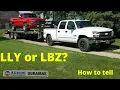 How to Tell an LBZ vs LLY Duramax