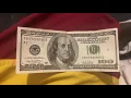 100 Dollar Bill Series 2003 A FB 07220066 D B2