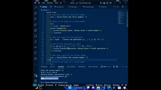 python tutorial on calculations with arithmetic operations