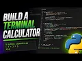 ASMR coding a Python Terminal Calculator