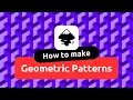 How to create a repeating geometric pattern in Inkscape