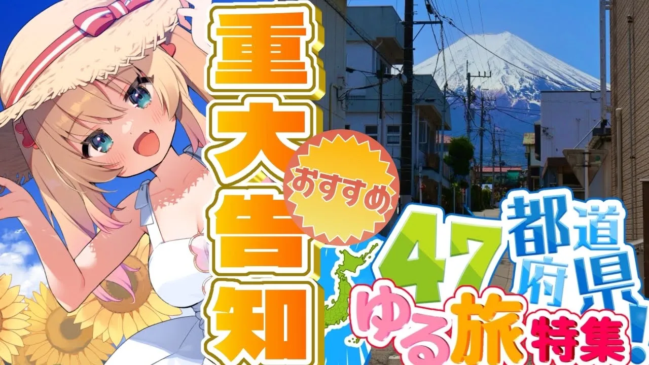 【重大告知】‼️‼️‼️重　大　告　知　‼️‼️‼️&旅特集～～～っ！✨【ホロライブ/赤井はあと】