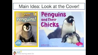 Main Idea Identify the Main Topic of a Text 1st Grade Reading eSpark Instructional