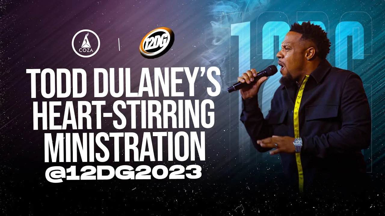 Todd Dulaney's Heart-Stirring Ministration at COZA 12DG 2023, Day 6 | 07-01-2023