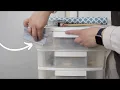 Buy cheap Walmart storage drawers to copy this BRILLIANT idea