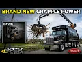 BRAND NEW 2021 Peterbilt Rear Load ROTOBEC GRAPPLE Truck HURRICANE DISASTER RELEIF Clean Up Truck