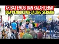 Lagu AKIBAT TERSUDUT SAAT LIVE DEBAT DUA PENDUKUNG SALING SERANG