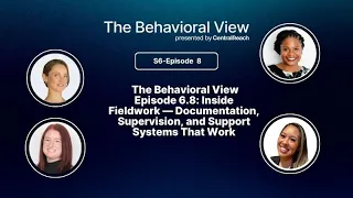 The Behavioral View Ep 6 8 Inside Fieldwork Documentation Supervision and Support Systems