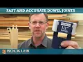 Easy and Accurate Dowel Joints Rockler Innovation
