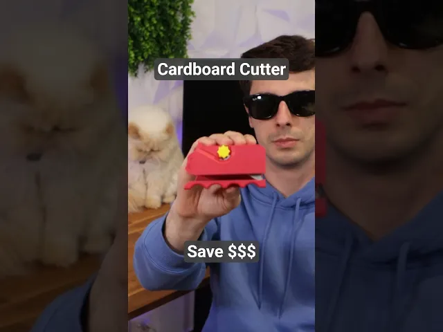 Kitty Cutter v2 - Cardboard Cutter for Cat Scratchers video thumbnail